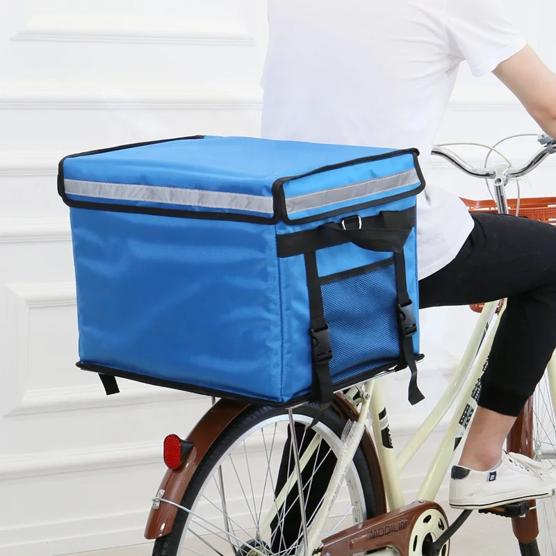 

High quality insulated motorcycle bike food delivery bag, Black or customized color