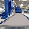 Steel pretreatment line/steel pickling line/galvanized steel line Pass Through Type Sand Blasting Machine