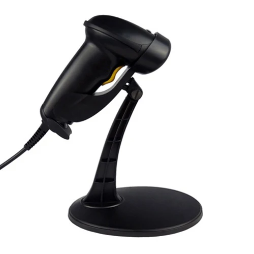 

USB RS232 interface handheld laser barcode scanner with holder