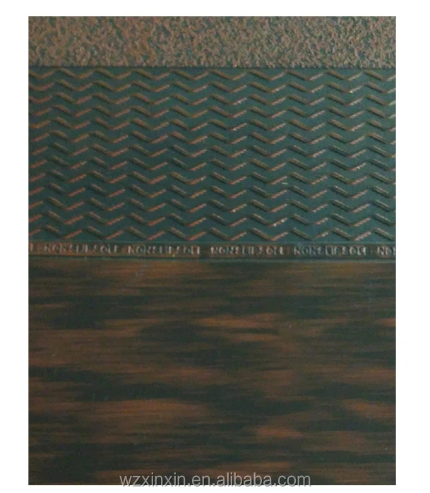 
Rubber sheet for shoe sole 