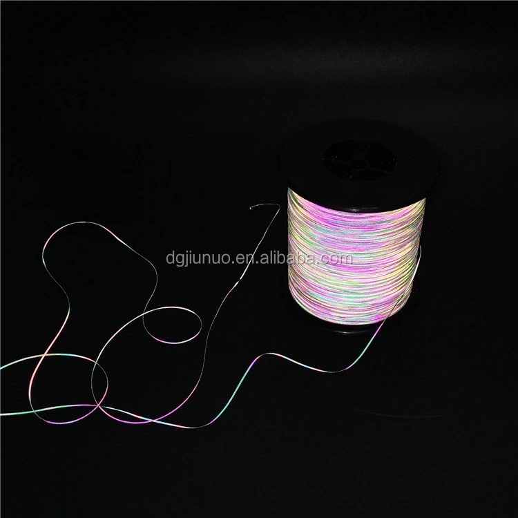 Custom Double Side Reflective Embroidery Iridescent Thread Buy