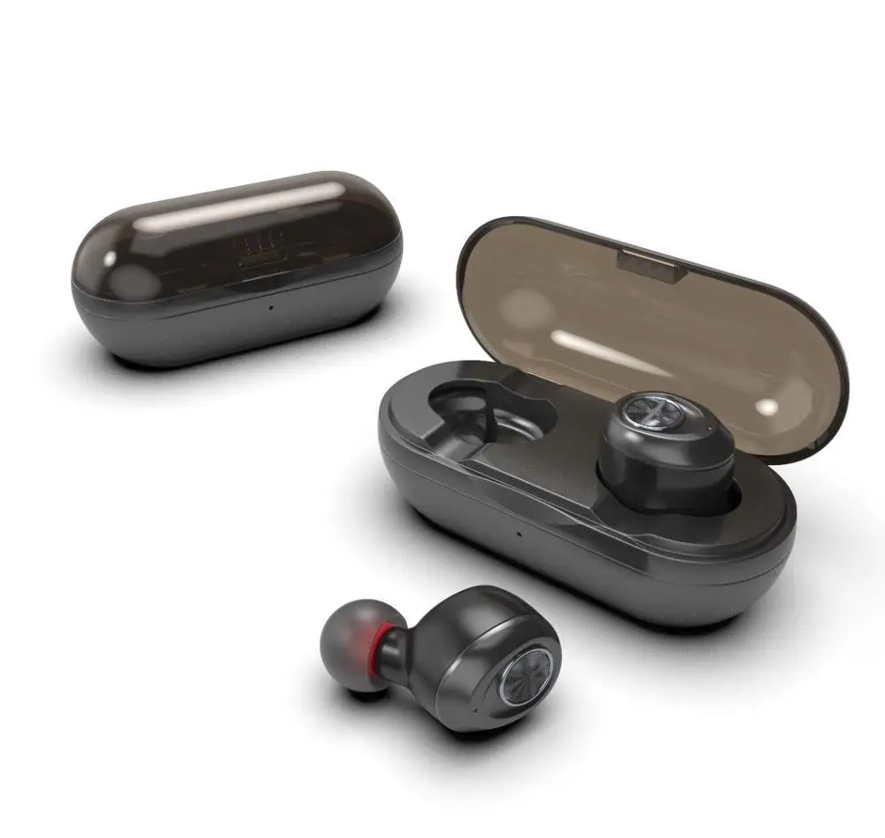 

Capsule Auto Pairing Deep Bass Stereo Sound TWS Earbuds V5.0 Bluetooth Earphone