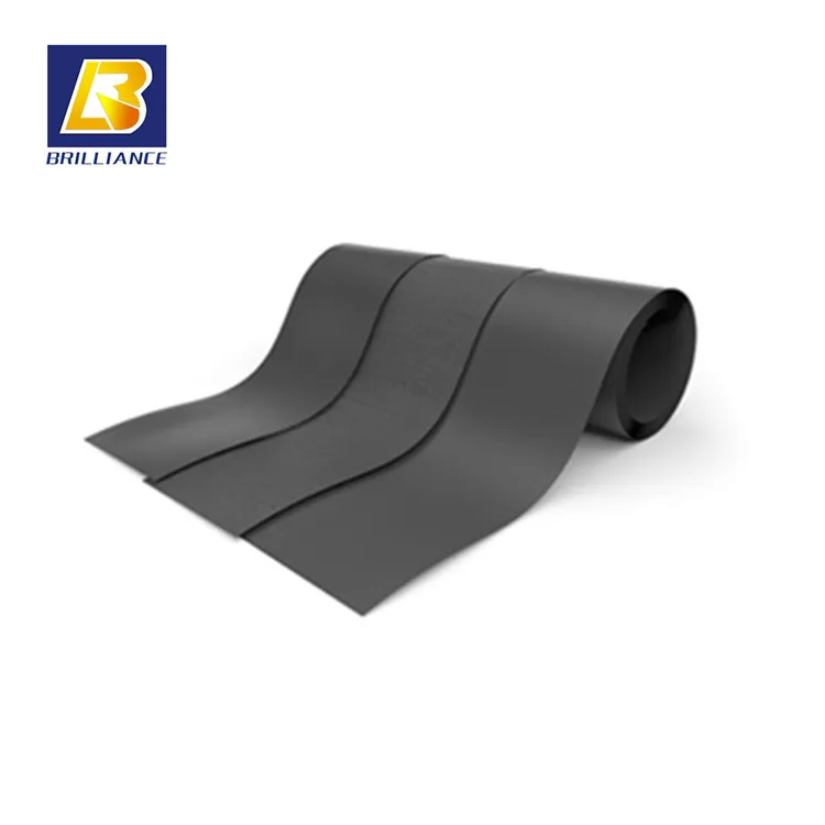 55 Shore A Black Color Rubber Roll,120mm Black Rubber Mat Rolls