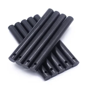 1/2 inch x 5 inch Survival Ferrocerium  Rods Fire Starter with Toggle Lanyard Hole