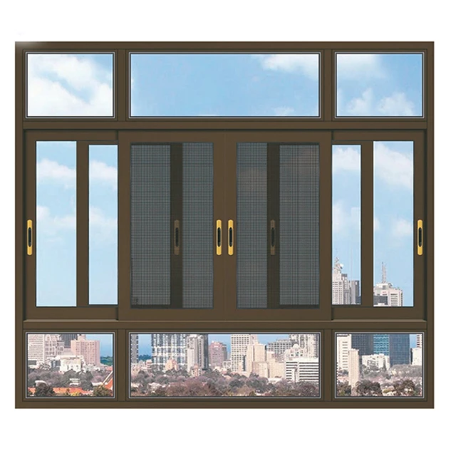 Guangzhou Factory Large Glass Windows Aluminum Windows In China Guangzhou Aluminum Windows Buy