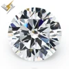 Wholesale high quality 6.5mm 1 carat synthetic White Round Diamond Cut Loose Moissanite price per carat