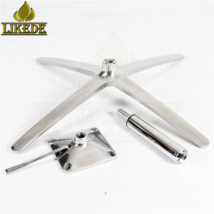 Durable 4 Feet Adjustable Aluminum Chair Base New Sofa Metal Legs