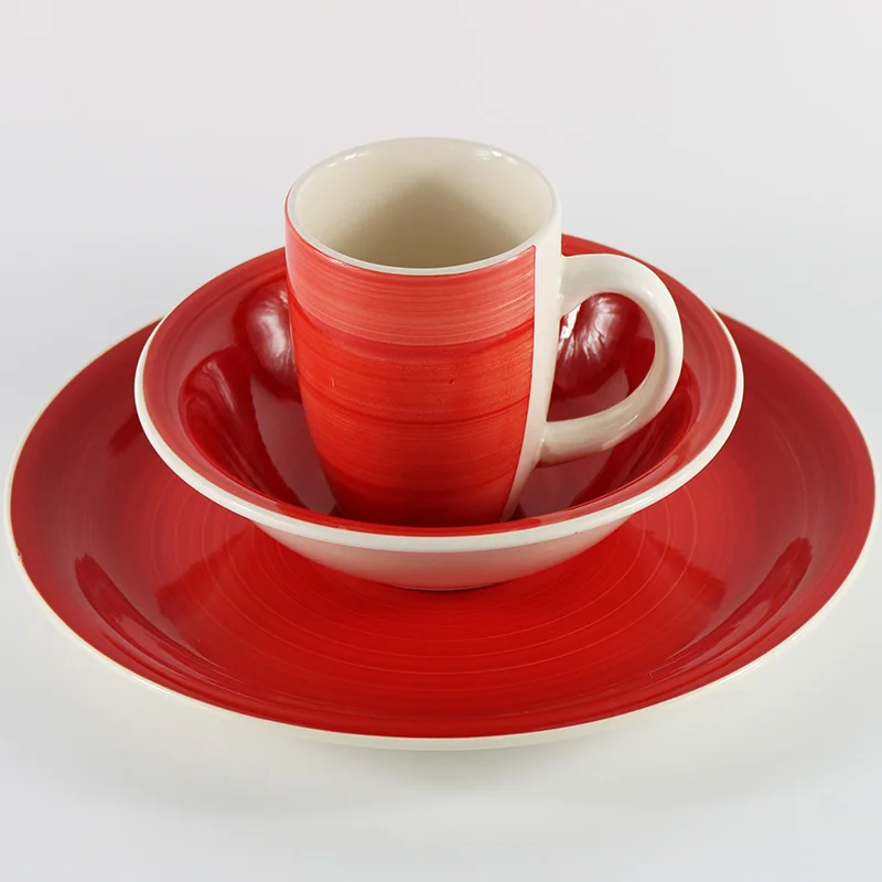 Classic Black And White Porcelain Dinnerware Set 16pcs Buy Dinnerware