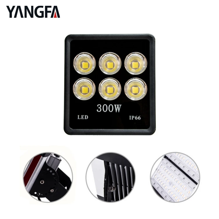 
China factory wholesale cob 300W 400W 500W led flood light price list 