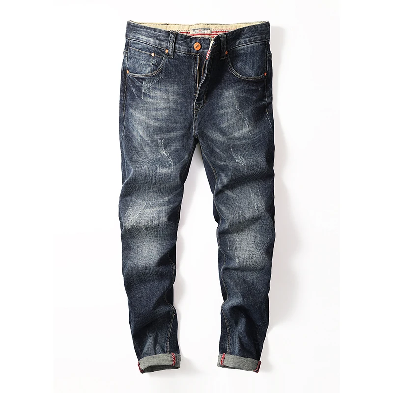 

516363 2019 Summer Fashion Men's Stretch Straight Jeans