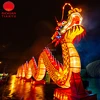 Chinese Lighting Animal Lantern Silk Chinese traditional Dragon lantern For Chinese Spring Festival Celebration