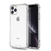 Crystal Clear Reinforced Corners TPU Bumper and Anti-Scratch Transparent Hard Panel case for iphone 11 xs