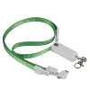 full customized lanyard charging cable 3 in 1 with safety lock