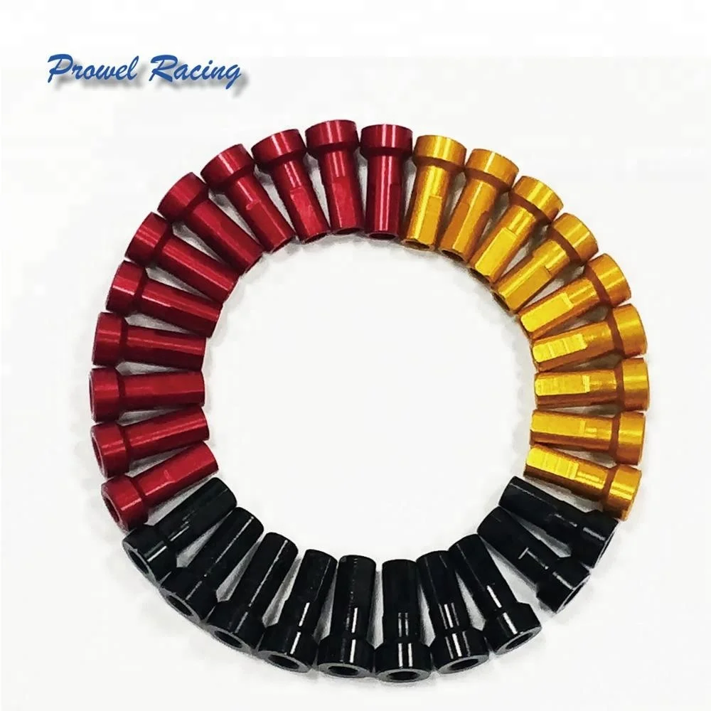 Motorcycle Stainless Steel Spokes And Black Color Alloy Nipples 8g 9g