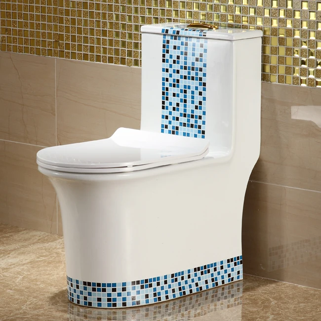 Blue Color New Design Chaozhou Toilet For Bangladesh - Buy Bangladesh ...