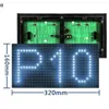 Outdoor led display modules 32x16 p10 p8 p6 red/white/green/yellow/rgb