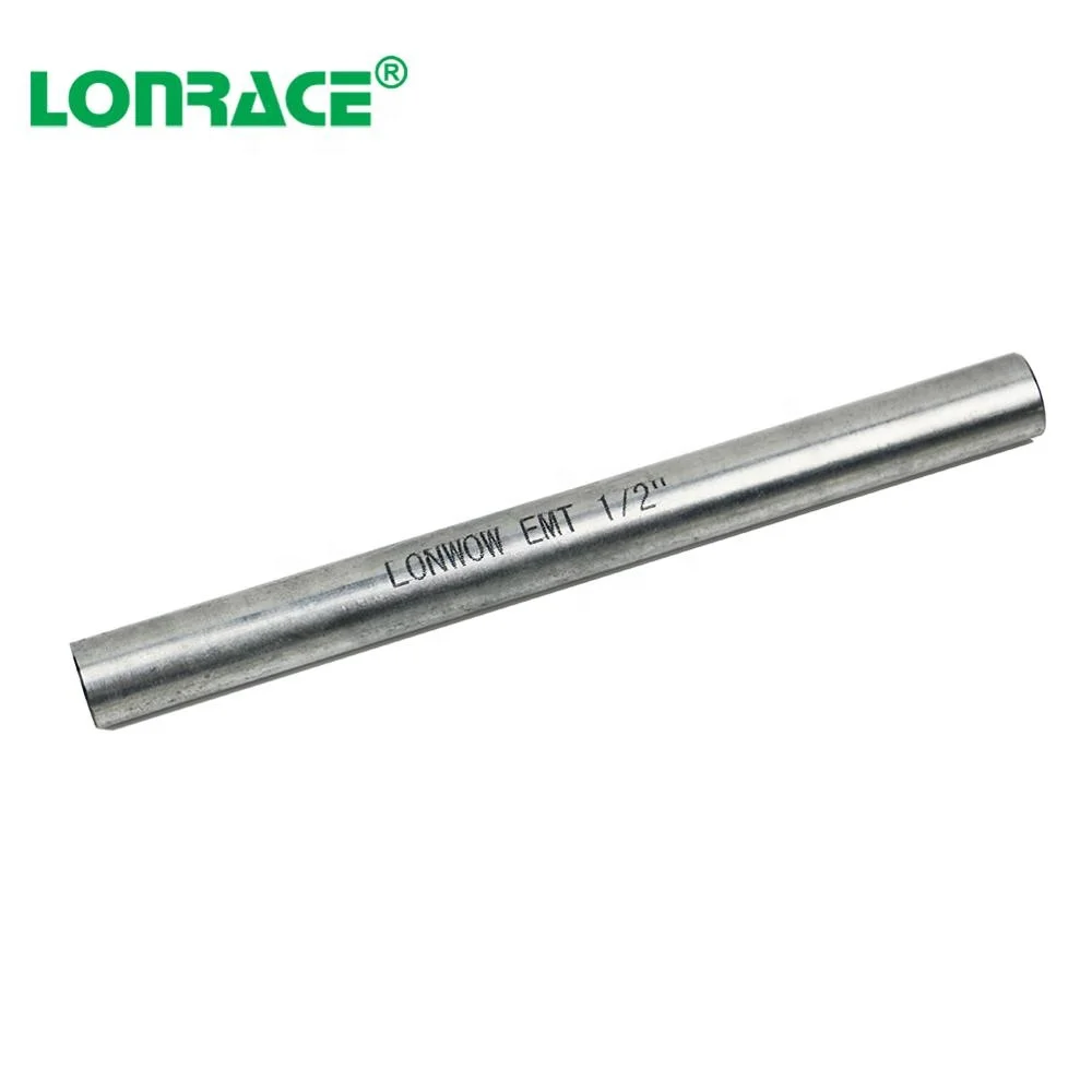 Electricity Network Construction Emt Pipe,Galvanized Emt Conduit Pipe