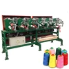high speed 6 Spindles Pineapple style Polyester Nylon Cotton sewing thread cone winding machine