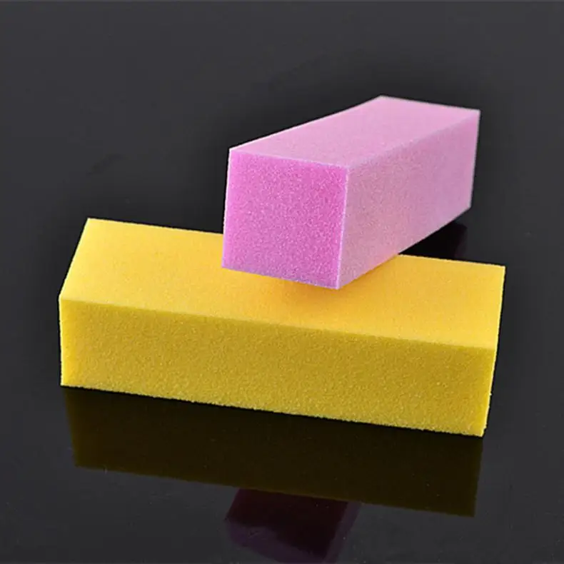 批发在 ebay 上的指甲用品多功能矩形海绵指甲锉缓冲区 emery 董事会
