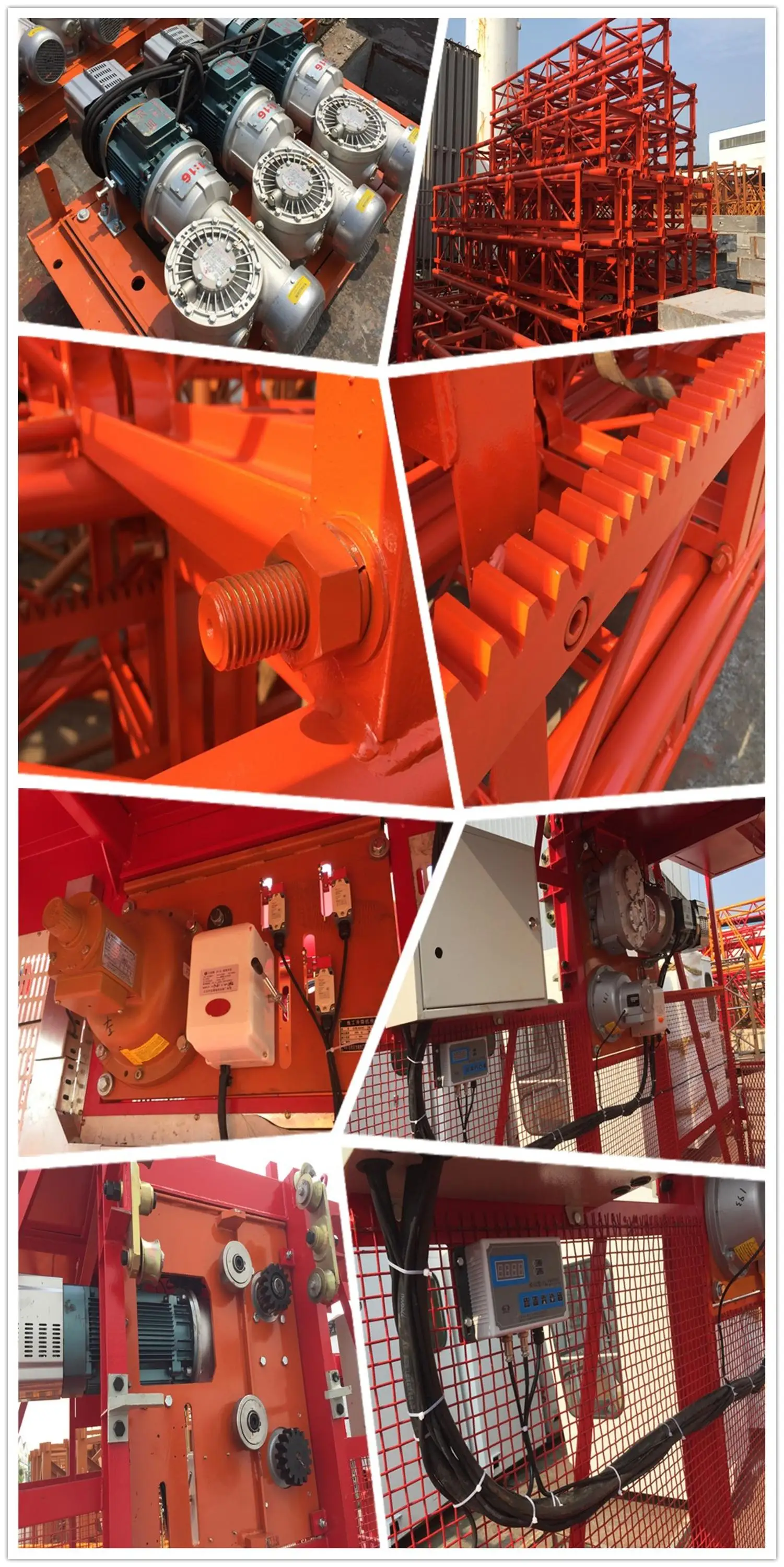 Economic Building Equipment 2ton 150m Height Sc200/200 Construction