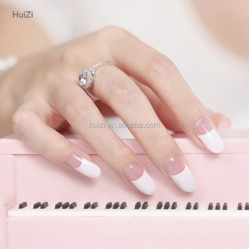 

HuiZi glitter 3d DIY full wraps foils decorations nail polish strips wholesale 2024