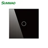 Tempered Glass 1-3 Gang Light Touch Control Sensitive Wall Pad Touchscreen Switch
