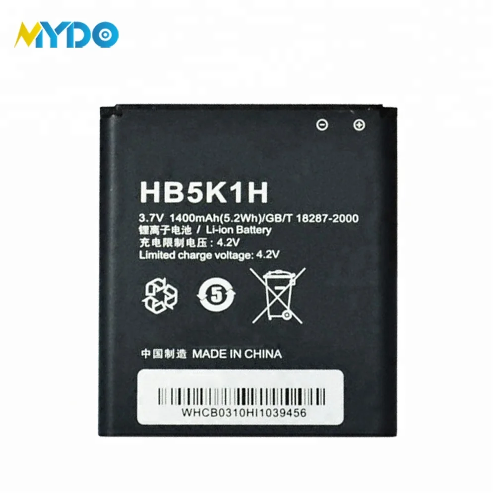 

Mobile phone battery for huawei HB5K1H y200 y300 y500 T8833