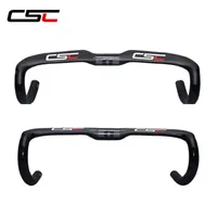 

CSC road bike handle bar carbon fiber Bike handlebar Bicycle carbon Breaking wind handlebars 400/420/440mm