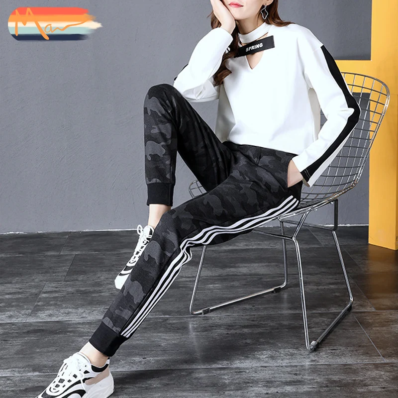 

Maxnegio custom track pants with stripe ladies track pants