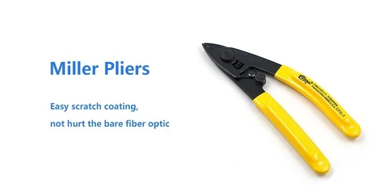 Fiber Optic Cable Fusion Splicing Tool Kit Slitter Stripper Cutter Knife 26 Tool