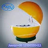 buy car from China mobile orange watermelon tea juice lemon food kiosk cart