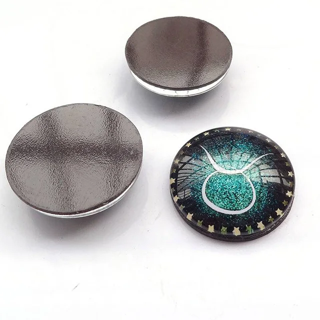 

Crystal Glass Refrigerator magnet for Decorative, Customized color