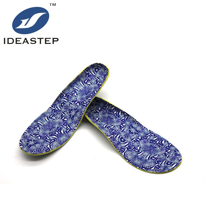 

Wholesale good feet arch supports adjustable heat moldable orthotic insoles, Blue+gray