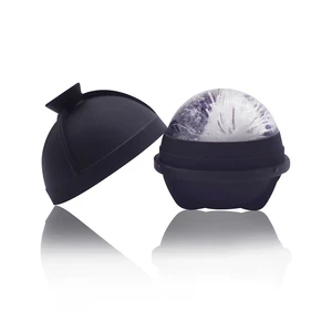Image of 2019 New design customize color 2.5inch silicone ice ball maker mold