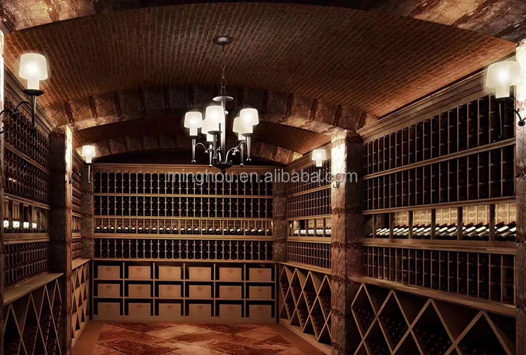 Offer customized design racks for wine cellar cabinet and wine stand (10)