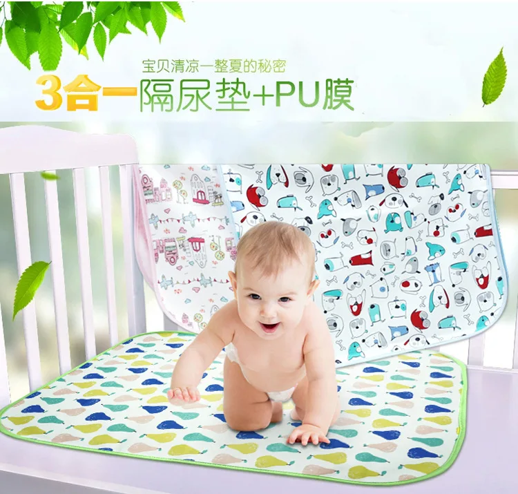 

Baby waterproof urine pad washable changing diaper mat high absorbent Waterproof Washable bed pad Underpad reusable bed pads