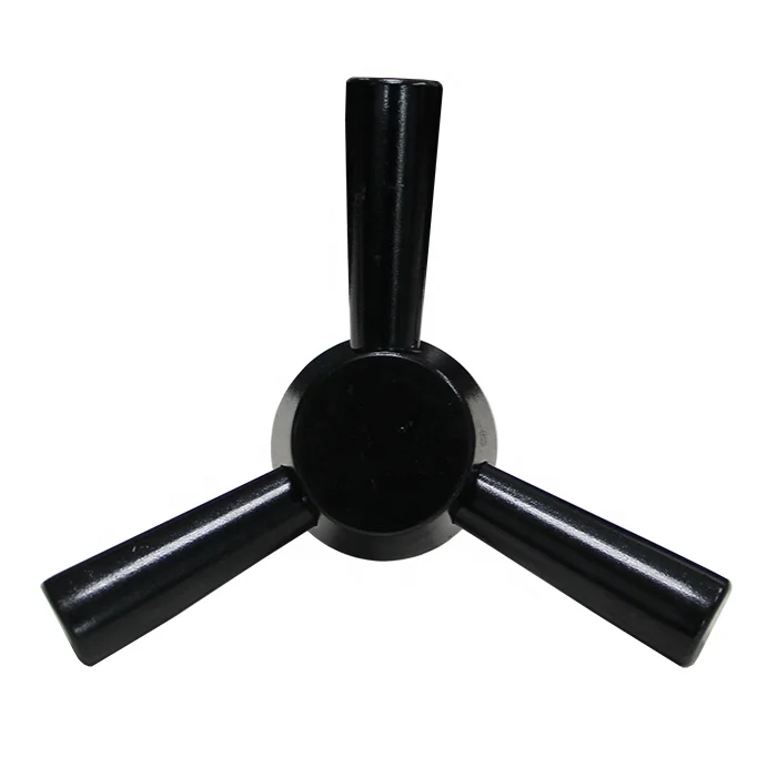 
China lock smith 3 spoke Zinc Alloy Lock Handles For Safe JN713 