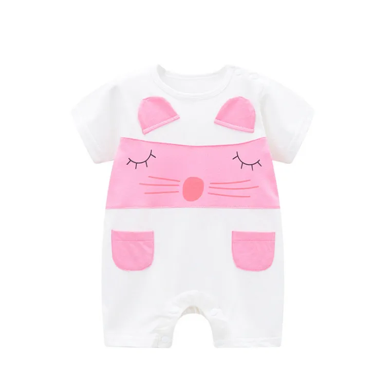 

2019 summer unisex baby rompers baby boys & girls cotton baby jumpsuits clothing