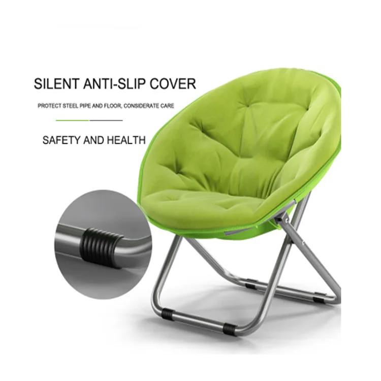 Yongkang Durable Portable Soft Folding Moon Chair,Folding Round Outdoor