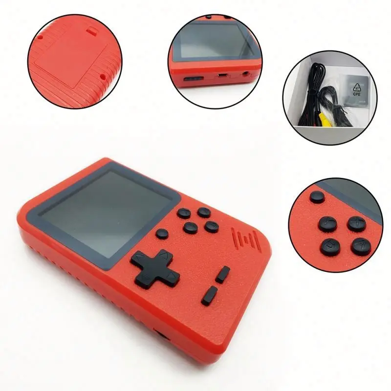 US Free shipping YLW 2019 hot sell mini handheld TV Video Games Consoles dropship with 168 Retro Games
