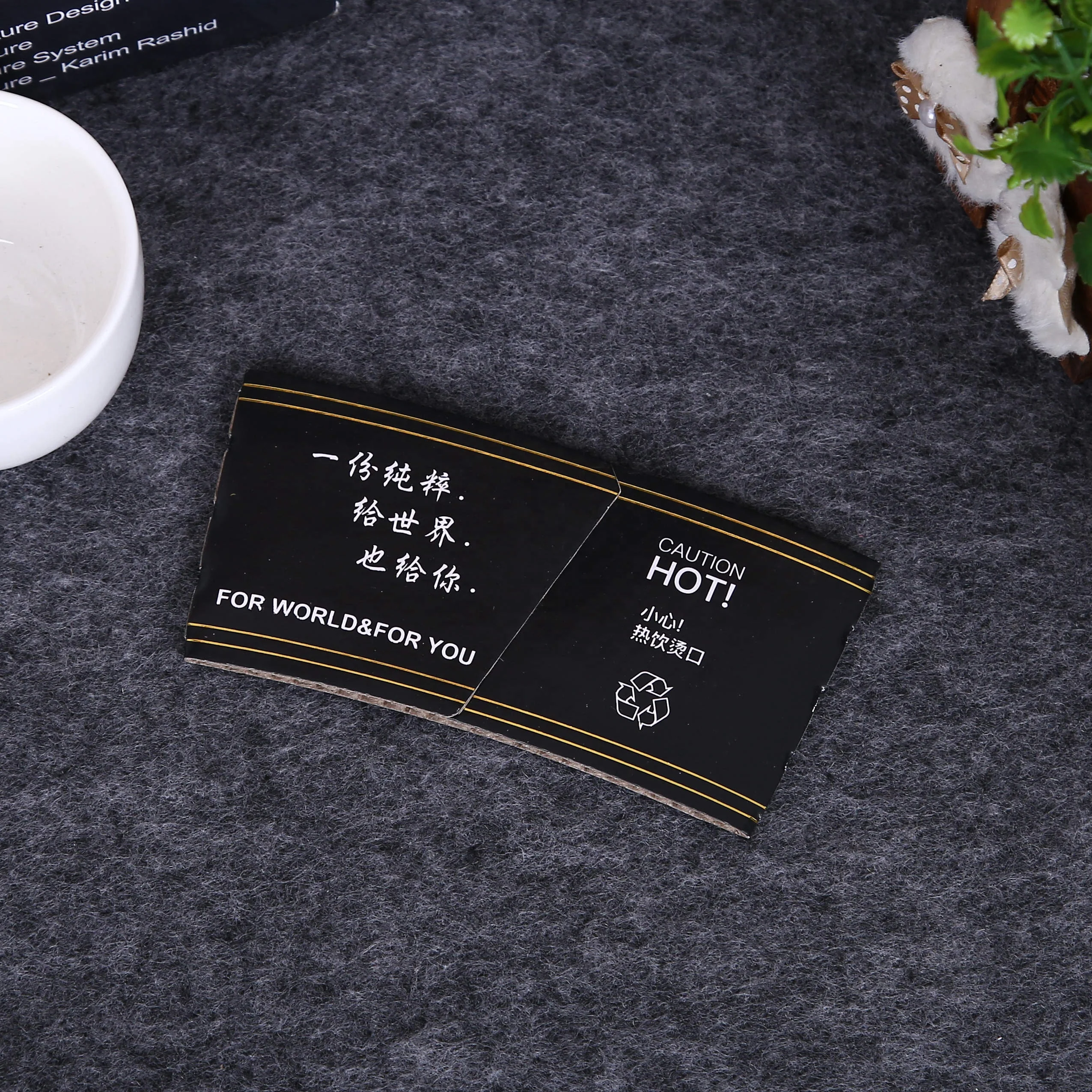 
china suppliers cup sleeve,paper sleeve packaging for cups 