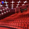 Cinema seats with movable armrest,plastic shell for cinema chairs,double chair for cinema hall