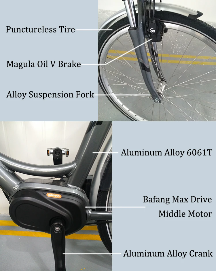 Urban pedal Assist Bike