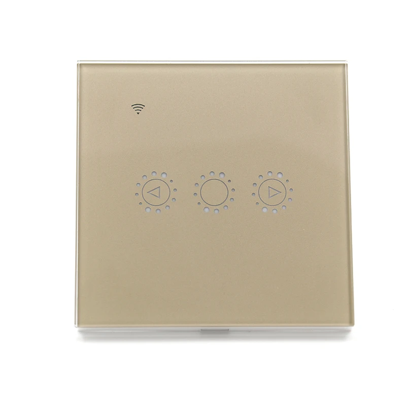 

240v Touch Dimmer 2 Gang 1 Way Touch Switch Dimmer Led With Glass Panel White Dimming Switch EU UK AU Universal
