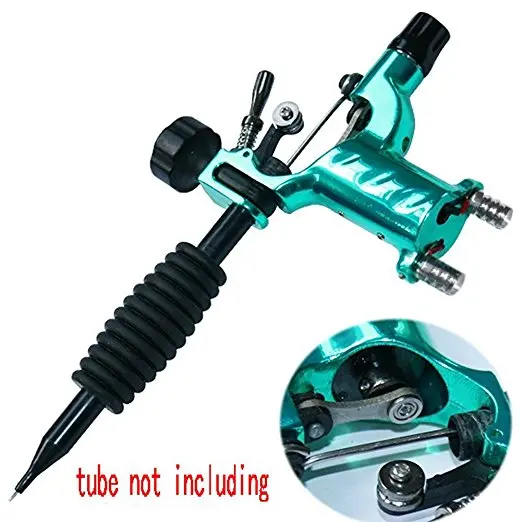 

Tattoo Machine Dragonfly Rotary Tattoo Machine Shader & Liner 7 Colors Assorted Tatoo Motor Gun Kits Supply For Artists, Silver