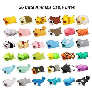 Phone accessory Promo gift animal bite cable usb protectores de cables bite