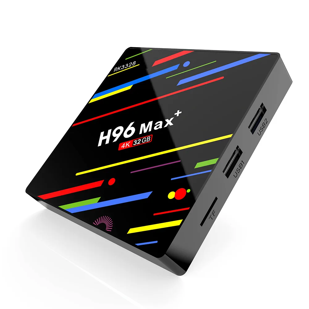 

H96 Max tv box Android 8.1 RK3328 Quad Core 4K Wifi Internet tv SetTop Box
