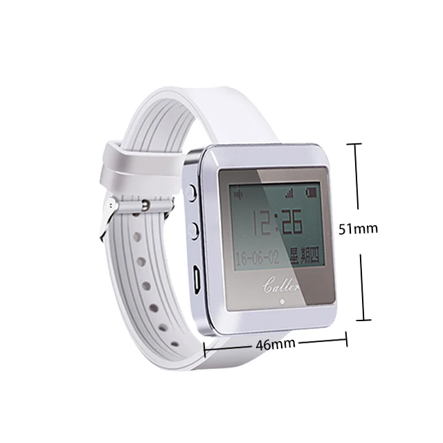 
Ringbell Wireless Pager System for Restaurant with Wrist Watch RRingbell Wireless Pager System for Restaurant with Wrist Watch
