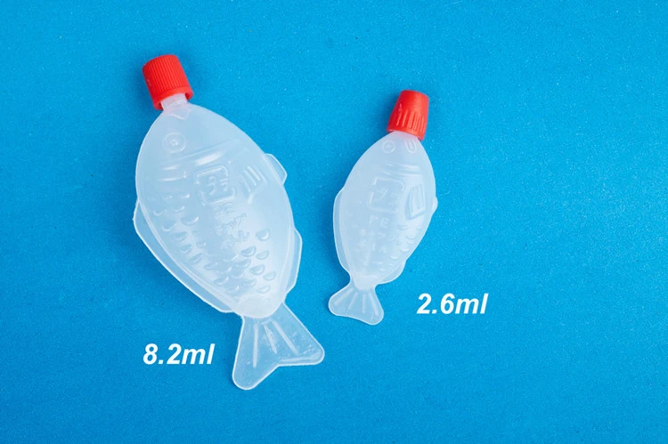 Mini Small Fish Shape Soy Sauce for Sushi Plastic Container Multipurpose Bottles 