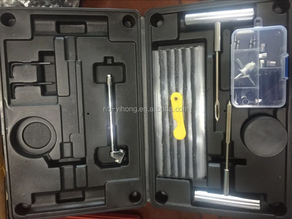 Tire Repair Kit Diy Set Plug Patch Flat Tubeless Car Truck Motorcycle Buy Tire Repair Kit,Tire